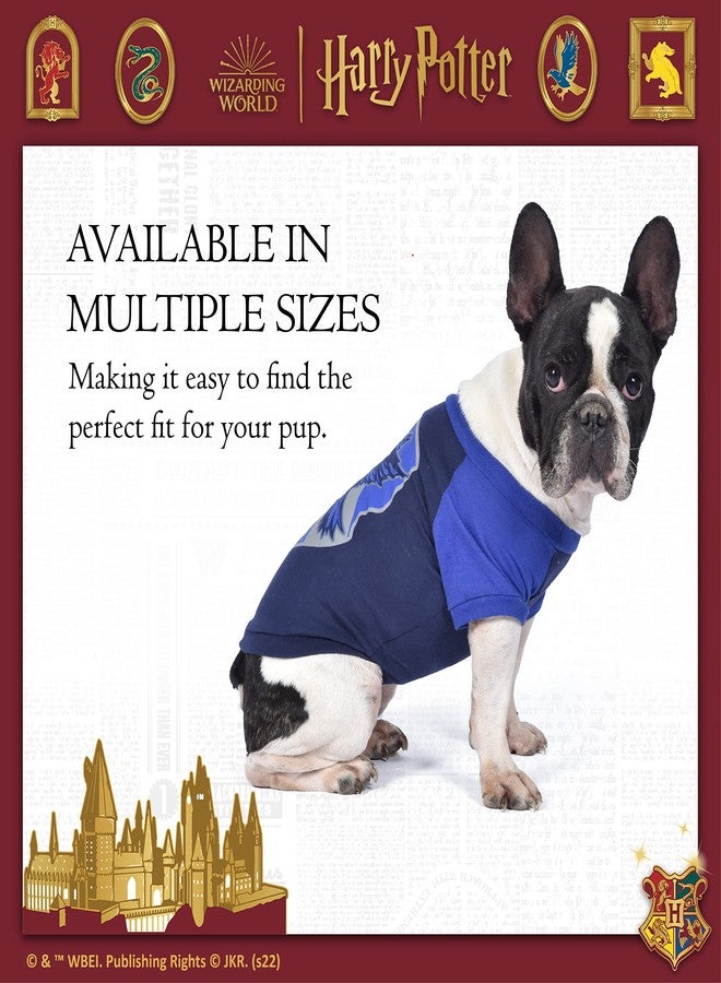 هاري بوتر تيشيرت هاري بوتر رافينكلو للكلاب - زي تنكري للكلاب - ملابس وإكسسوارات مرخصة رسميًا للكلاب من منازل هوجورتس، مقاس كبير - Image 4